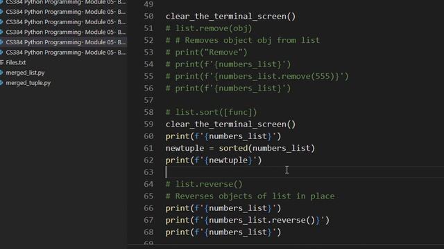 CS384 Python Programming Module 05 Basic Data Structures Lec 05 Tuples Part 2 смотреть онлайн