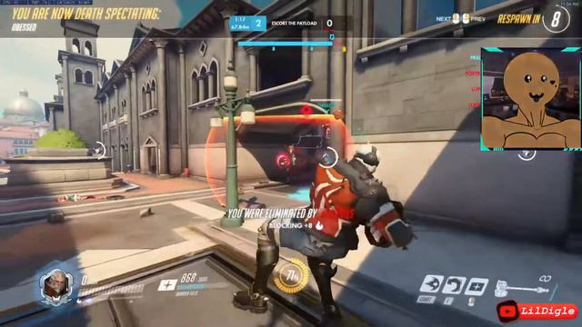 Zenyatta shouldn't be on Payload, he should be flanking! смотреть онлайн