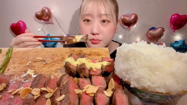 ASMR ビーフステーキ Beef Steak【日本語字幕】【咀嚼音/ Mukbang/ Eating Sounds】 смотреть онлайн