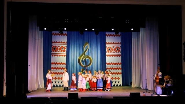 Обжинки. Фрагмент обряда. Ансамбль «Рушничок». Центр украинской культуры. смотреть онлайн