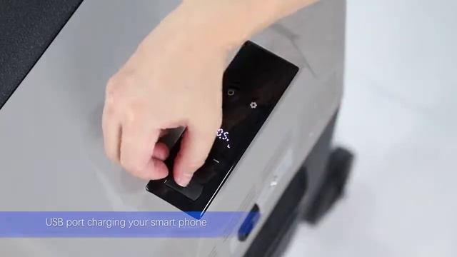 Alpicool ECX car freezer with built-in battery (Simple introduction) смотреть онлайн