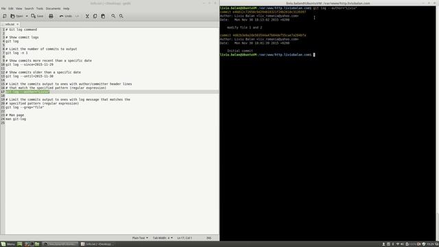 Git log command #69 смотреть онлайн