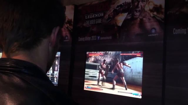 Liam McIntyre Playing Spartacus Legends смотреть онлайн