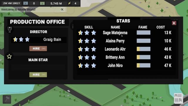MOVIE WORLD TRAILER - NEW TYCOON GAME смотреть онлайн