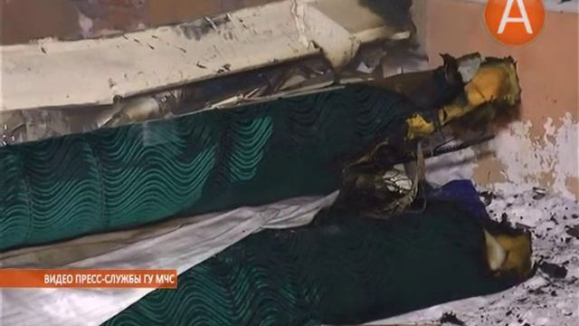 При пожаре в жилой квартире в Октябрьском округе Мурманска спасён один человек смотреть онлайн