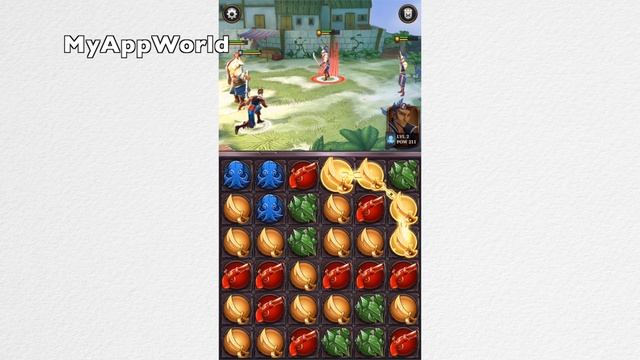 Saber's Edge - Puzzle RPG Gameplay HD 1080p 60fps смотреть онлайн