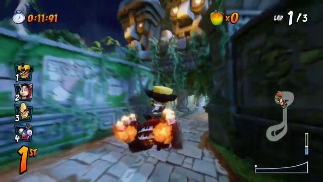 Crash Team Racing Nitro Fueled Five Races Offline And Five Races Online As Dr Neo Cortex смотреть онлайн