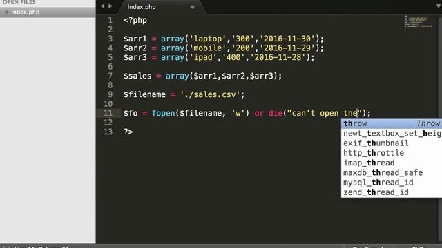 تعلم PHP :٩- إنشاء ملفات CSV смотреть онлайн