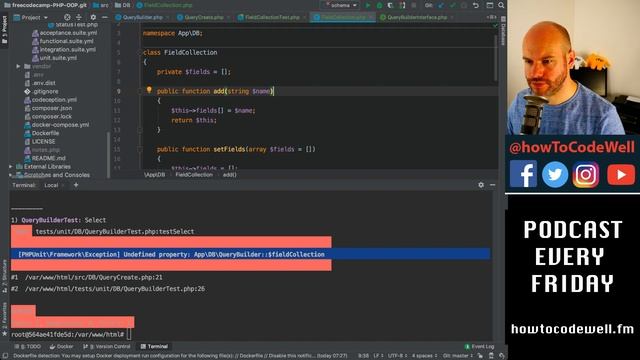 Live PHP Coding Stream #45 Rebuilding the Query Builder Part One смотреть онлайн
