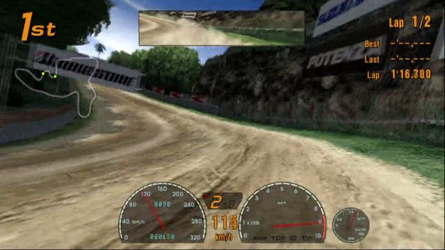 Gran Turismo 3 - Rally Event - Tahiti Dirt Course 1 смотреть онлайн