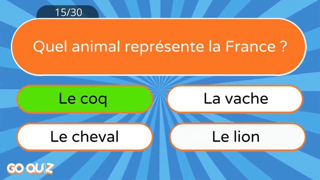 Quiz culture française #1 : Testez vos connaissances sur la France en 30 questions. смотреть онлайн