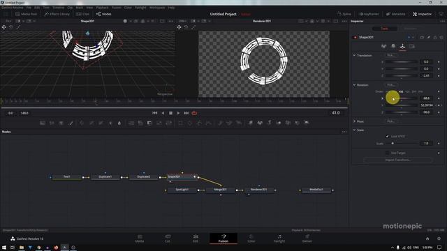 Rolling Text Effect - Davinci Resolve 16 Tutorial смотреть онлайн