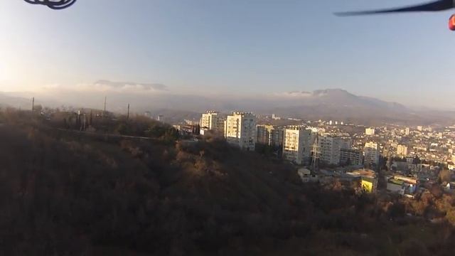 Алушта с высоты птичьего полета 3 03 2017 смотреть онлайн