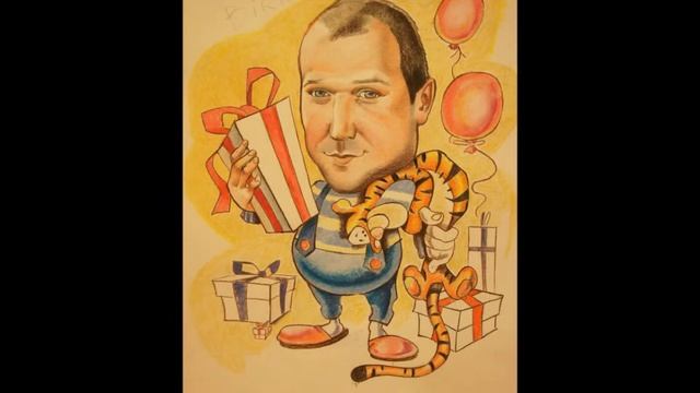 Что подарить коллеге мужчине? Шарж на заказ оригинальный подарок для мужчины PortretForYou.ru смотреть онлайн