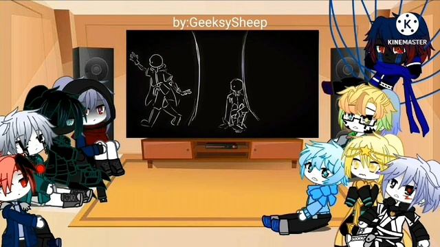 Sans aus react to Nightmare //Gacha // English смотреть онлайн