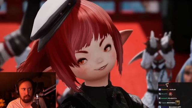 Asmongold MIND BLOWN by FFXIV World Record Speed Run смотреть онлайн