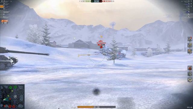 УГАРНЫЙ ТАНКИ СУРОВОЙ ЗИМЕ БОЙ ИДУТ ОДНИ СТРАРИКИ В TANKS BLITZ смотреть онлайн