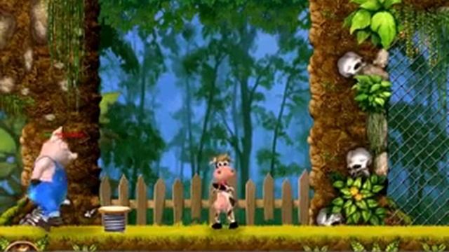 супер корова победить босса смотреть онлайн