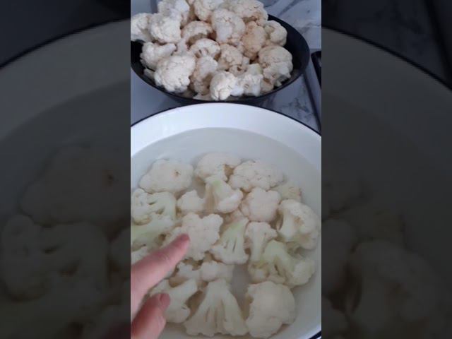 Заморозка цветной капусты # заморозкапродуктов #заготовкаеды #заготовканазиму смотреть онлайн