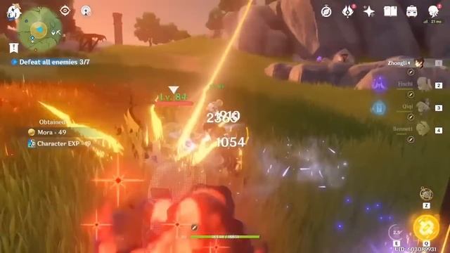 Как игроки ЗАСТАВИЛИ БАФФНУТЬ Чжун Ли | истории Genshin Impact смотреть онлайн