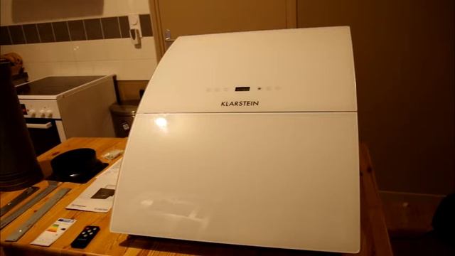 Test d'une hotte de cuisine Klarstein RGL60WH 60cm смотреть онлайн