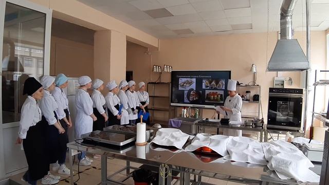 Открытый урок Гладышева А А. Приготовление блинов, блинчиков, оладий смотреть онлайн