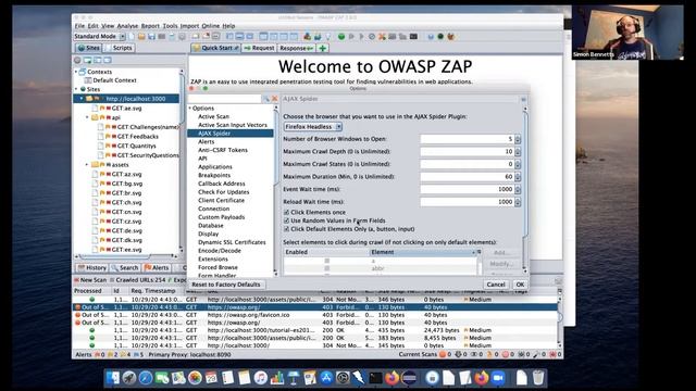 ZAP Deep Dive: Ajax Spider смотреть онлайн