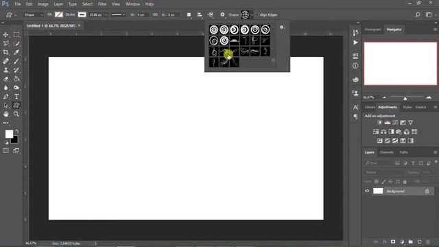 How to Load or Import Shapes and Guardian Color in Photoshop CC смотреть онлайн
