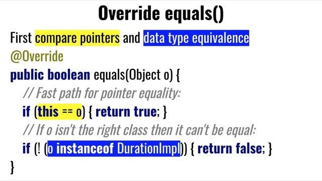 L3 4 Standard Methods compare, equals, hash смотреть онлайн
