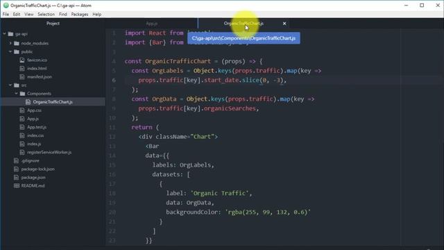 Google Analytics API V4 #3 - Create React JS App смотреть онлайн
