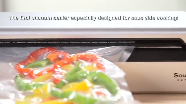 New VS3000 Vacuum Sealer - SousVide Supreme смотреть онлайн