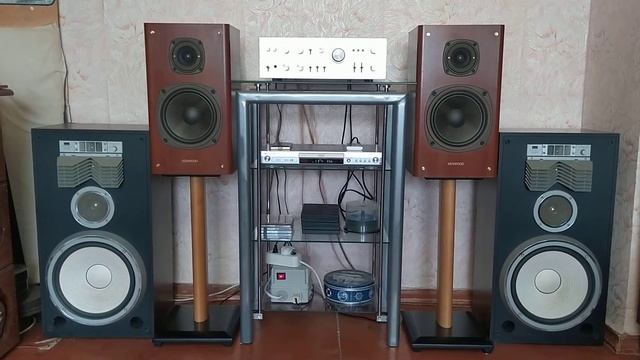 Сравнение двух акустик kenwood ls d 500 vs sansui s-65 . Сравним не сравнимое ))) смотреть онлайн