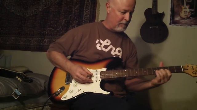 Fender rare Squire strat solid flamed maple headstock neck SOLD unreal tone смотреть онлайн