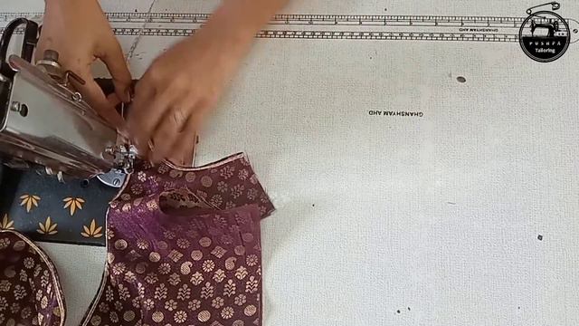 #75| Heart ❤️ Shape Back Neck Blouse Design | Boat Neck Blouse| बोट नेक ❤️ वाली ब्लाउज डिजाइन
