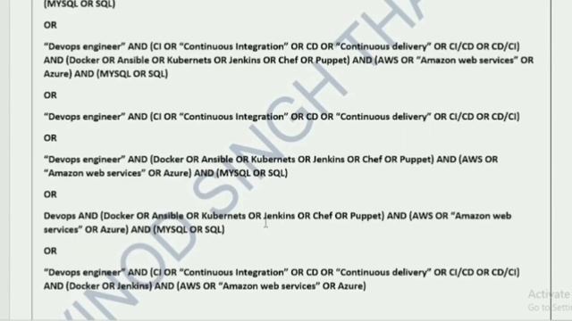 DevOps Engineer Boolean Search String Notes for my Subscriberers | Free DevOps Engineer Notes | смотреть онлайн