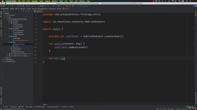 Cursos/Aprende.a.programar.Android.con.Kotlin.+.Firebase.129 Crear Event Bus Reactivo смотреть онлайн