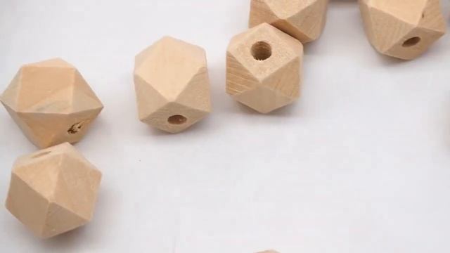 Chenkai 100 шт 12 мм геометрические шестигранные бусины деревянные необработанные натуральные смотреть онлайн