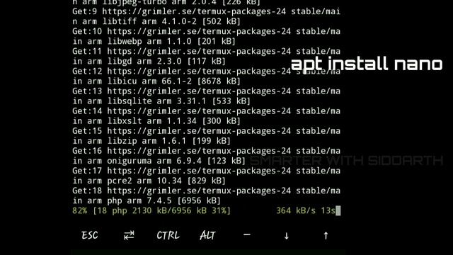 PHP INSTALLATION IN TERMUX ANDROID | INSTALLATION OF PHP IN YOUR MOBILE DEVICE смотреть онлайн
