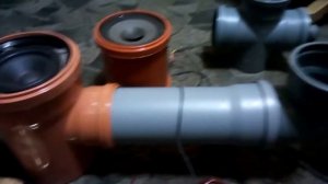 Блютуз акустическая система  из ПВХ труб