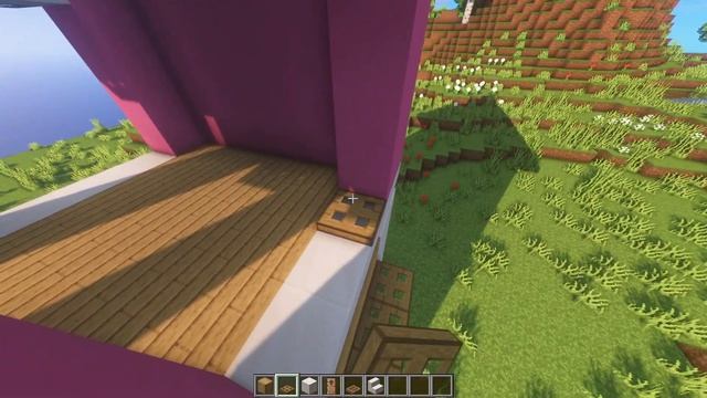 Minecraft | How to Build a Pink House смотреть онлайн