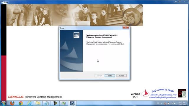 Installation Procedures - Primavera P6R8.2 & Primavera Contract Management V13.1 & Integration смотреть онлайн