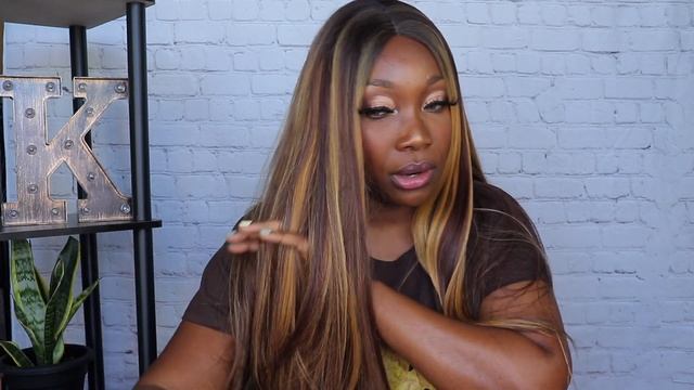 Only $26??! | Amazon Human Hair Highlighted Wig Dupe?| Aisi Hair Mixed Highlights смотреть онлайн