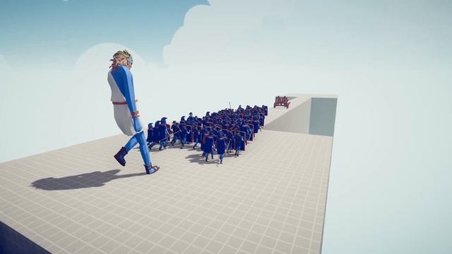100x ANCIENT ARMY + GIANT vs EVERY GOD | Totally Accurate Battle Simulator TABS смотреть онлайн
