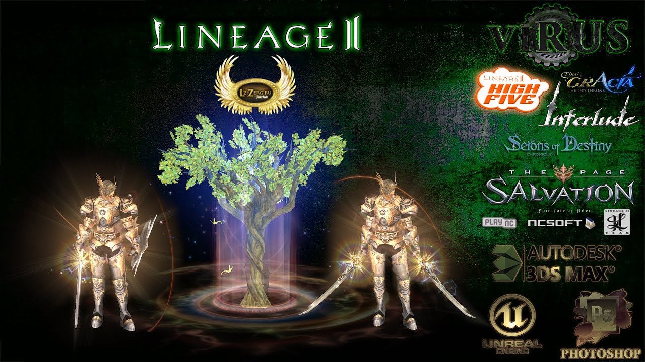 New Monsters Effect And Logo For Www.L2-Zerg.Ru Server. LINEAGE II ◄√i®uS►