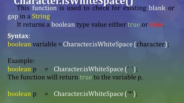 #TBC030 Character Functions in JAVA (Class 9 & 10 Computer Application ICSE Board) смотреть онлайн