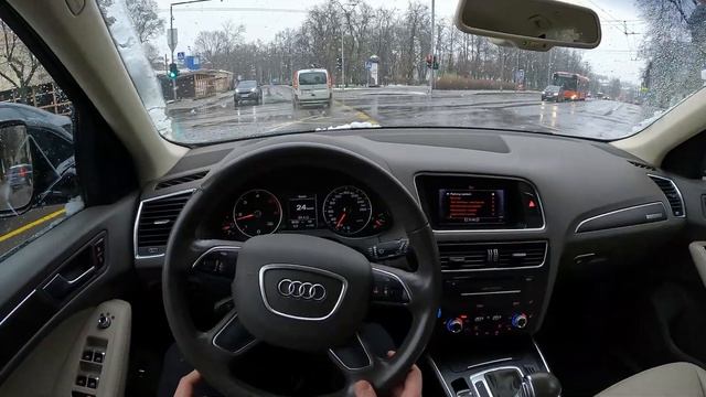 2016 AUDI Q5 Quattro [S-line] 2.0l 190HP - POV Test Drive & Fuel Consumption Check