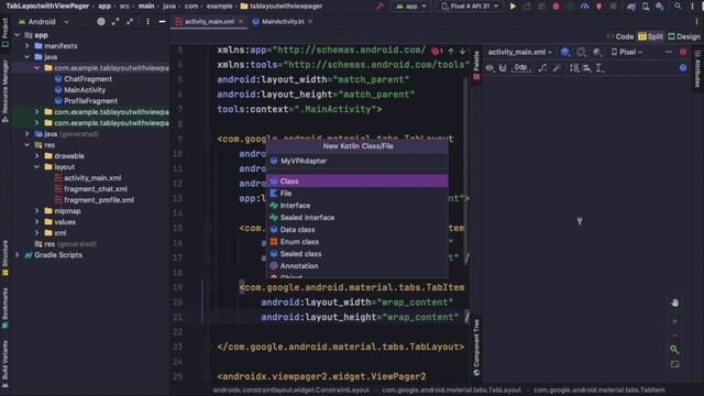 [So Easy] TabLayout with ViewPager2 in Android [Kotlin] | Android Studio смотреть онлайн