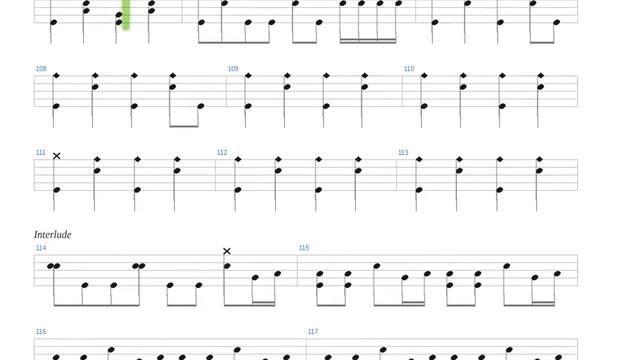 You Could Be Mine Guns N' Roses Drums only Drum tab смотреть онлайн