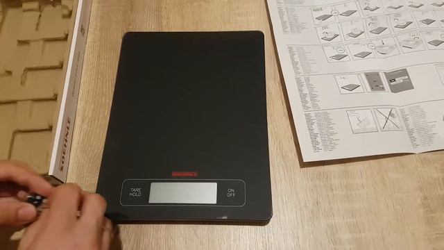 Digital kitchen scale SOEHNLE PAGE PROFI 67080 unboxing unpacking смотреть онлайн