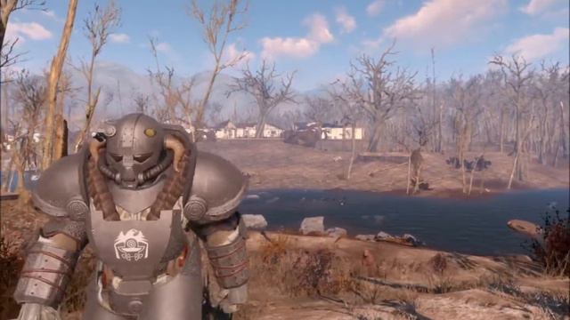 Fallout 4 Mod (The TES-51 Power armor By Sovereign Walrus) смотреть онлайн